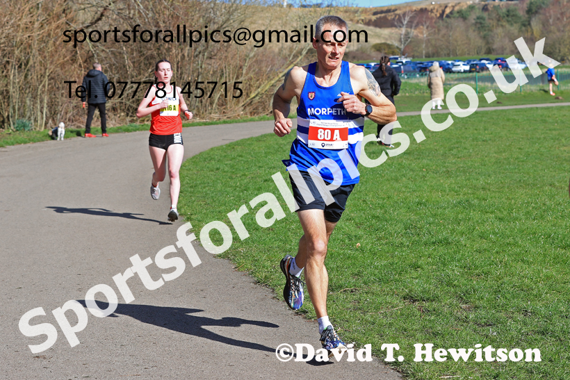 Masters Men Over-50s, 2026 NECAA Royal Signals Road Relays, Hetton Lyons Country Park, Hetton le Hole. Photo: David T. Hewitson/Sports for All Pics